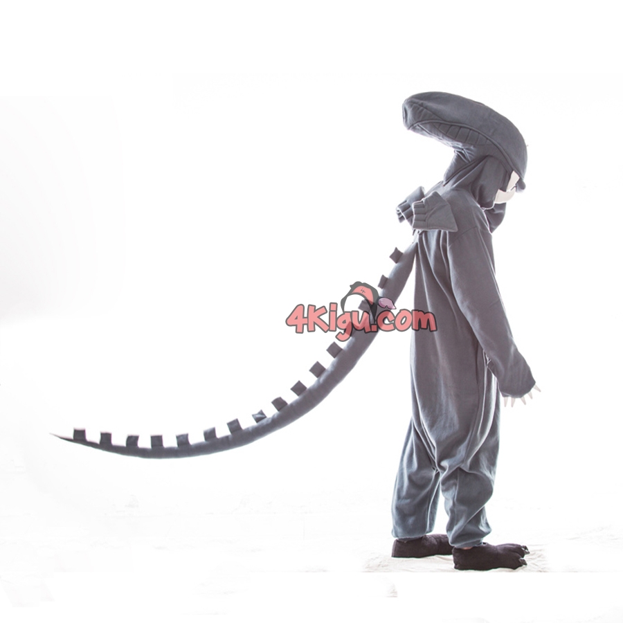 Xenomorph Adult Onesie One Piece Pajamas - 4kigushop