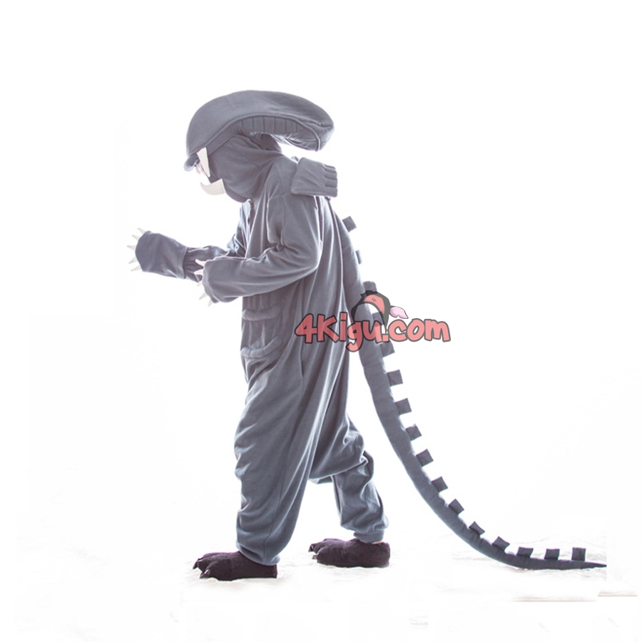 Xenomorph Adult Onesie One Piece Pajamas - 4kigushop