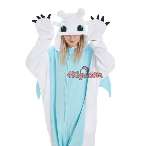 Light Fury Onesie Toothless Costume